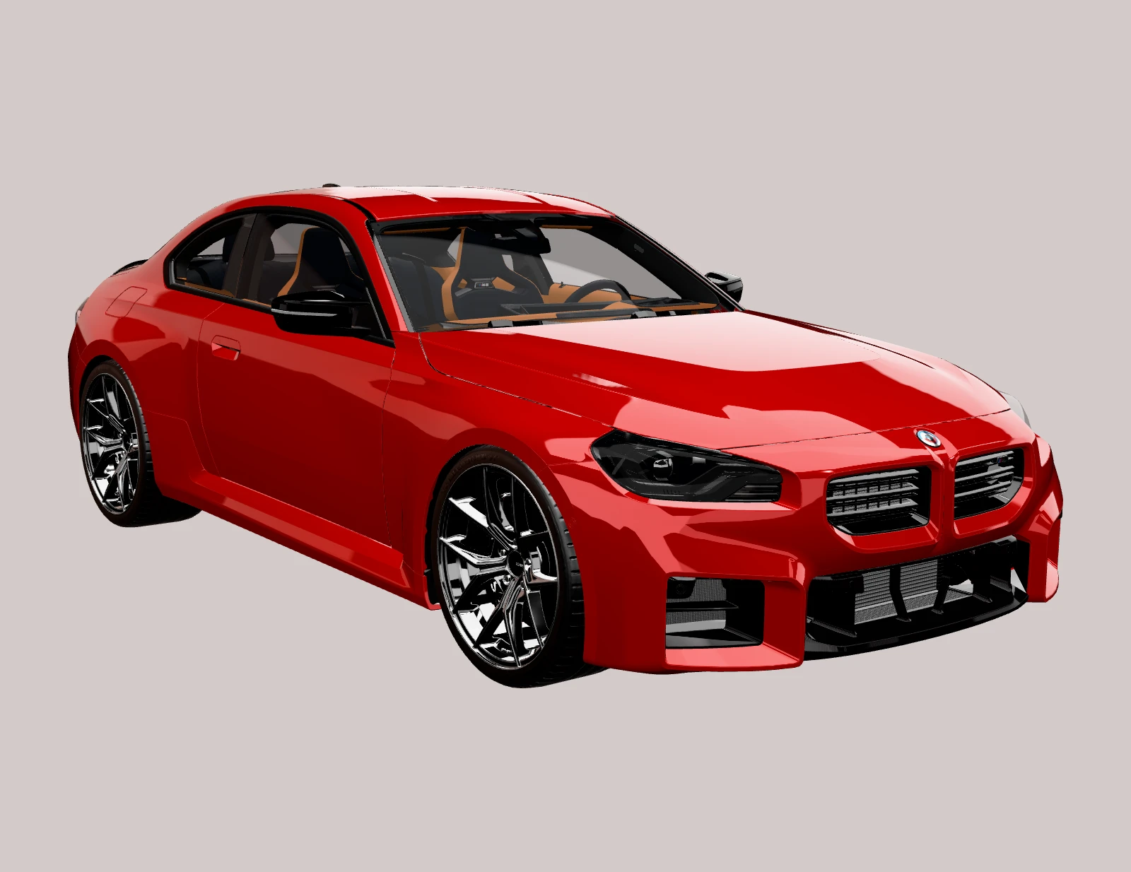 BMW M2 G87 coupé, front three-quarter view